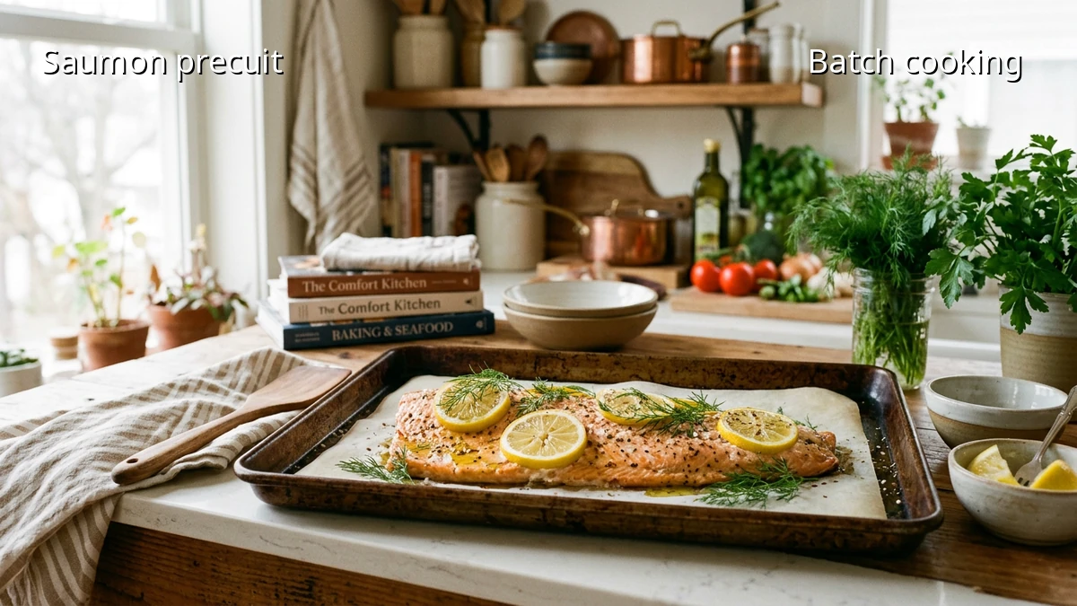 Pavé de saumon précuit pour pressé